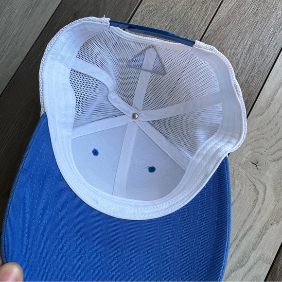 Columbia Pfg Mesh Snap Back Fish Flag Ballcap Titanium White | One Size - Picture 5 of 5